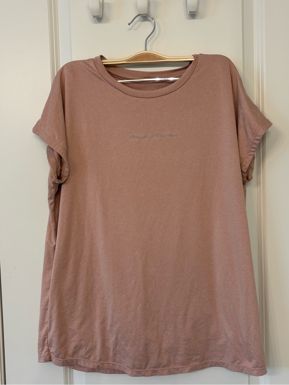 Kindred Bravely Dusty Rose Nursing Short Sleeve Tee